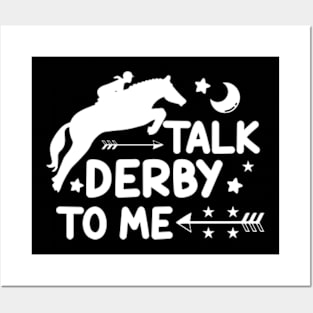Funny Talk Derby To Men Tee, Kentucky Horse Racing Lover Posters and Art